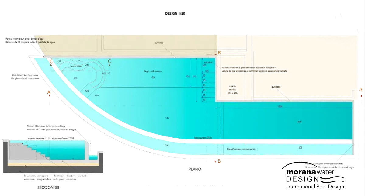 Infinity Horizon Pool Design & Engineering Catalonia | Morana